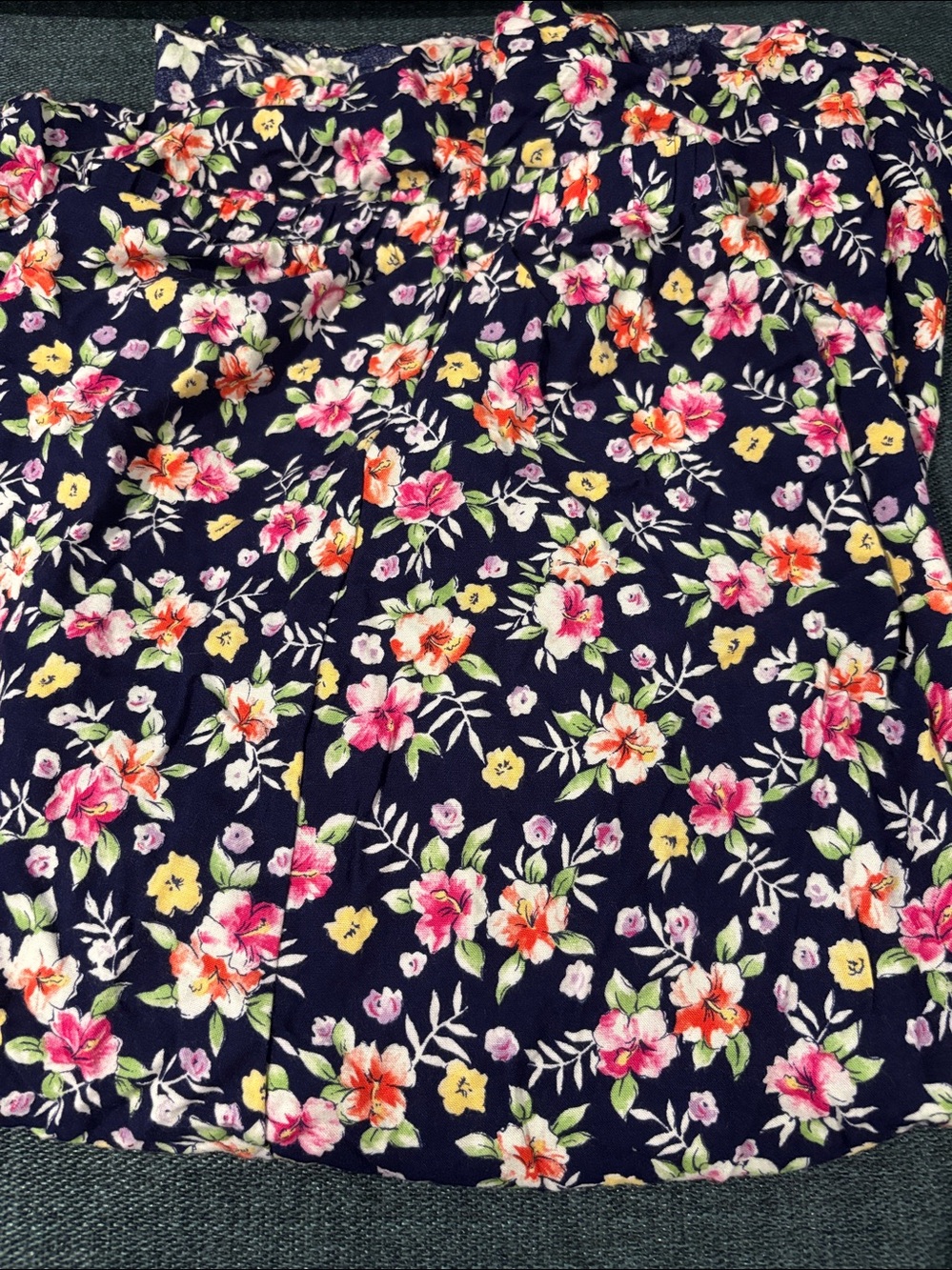 Nikki Floral Navy Women’s Skirt Size 3X
